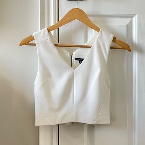 Dynamite v-neck crop top